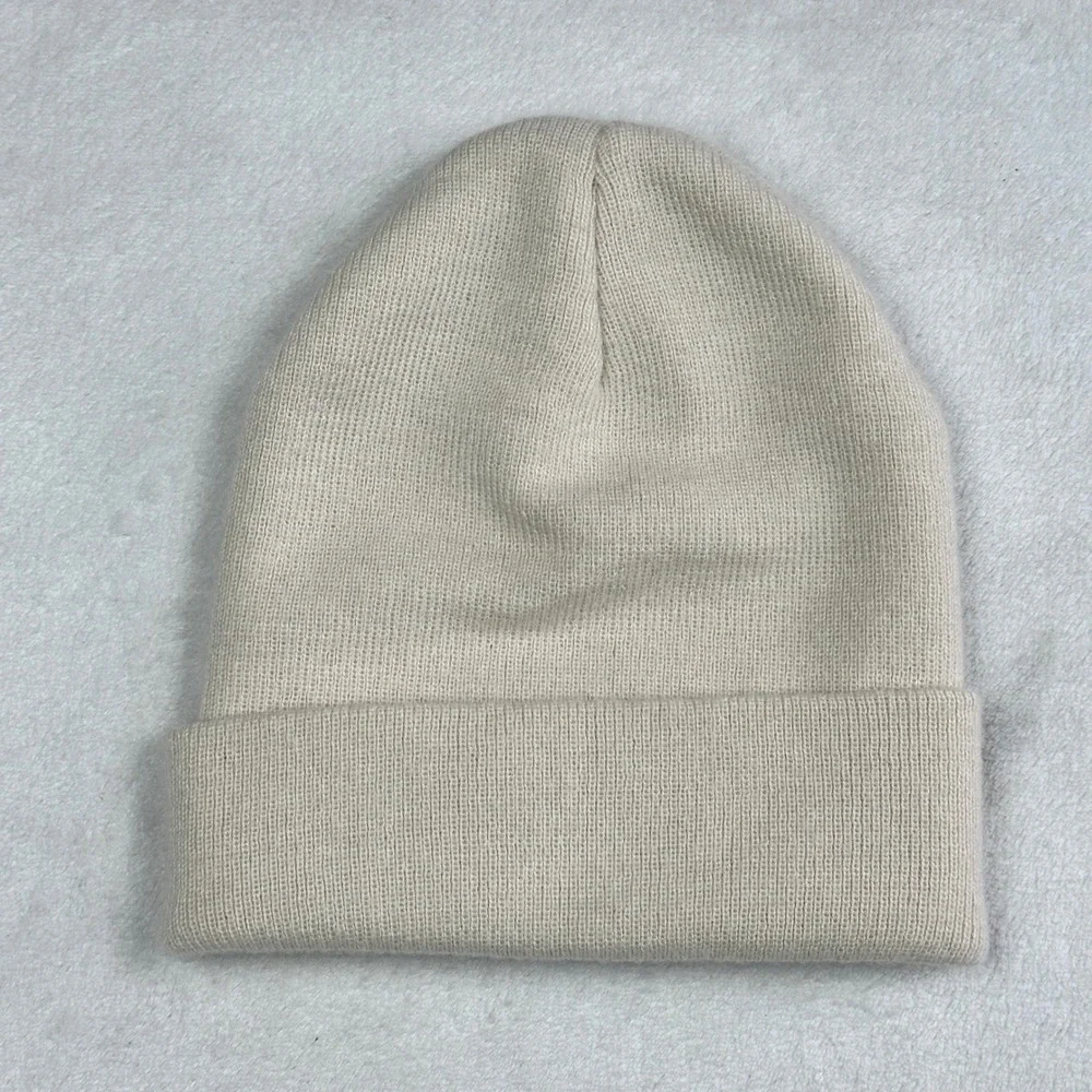 Carhartt‎ Kids Youth Watch Hat Beanie Cream Off-White Rib Knit AH8994 One Size